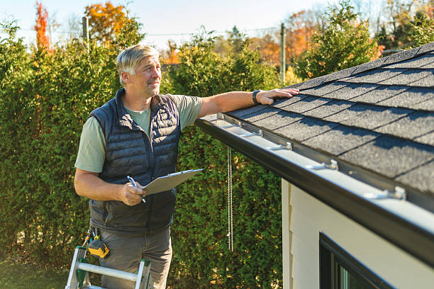 Professional Roof Inspection technician working in Lacey Spring, VA